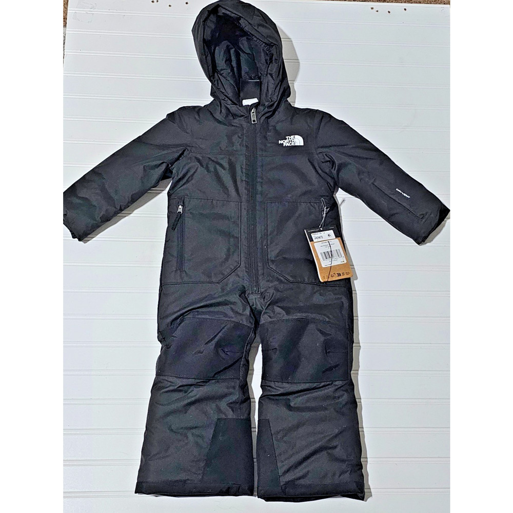 The North Face Baby water proof Freedom Snow Suit , Size 2 Black Unisex